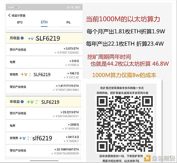 以太币挖矿一个月收益大概多少(以太币挖矿一个月收益大概多少钱)